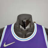 2022 75th Anniversary Davis #3 Lakers City Edition Purple
