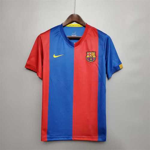 Barcelona 2006-07 home soccer jerseys