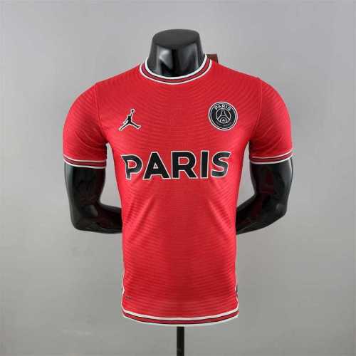 Paris saint germain 2022-23 PSG red player version soccer jerseys