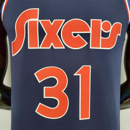 2022 Curry#31 76ers Royal Blue