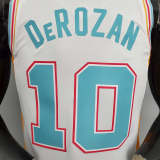 2022 season DeRozan#10 Spurs City Edition White