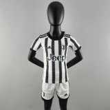 Juventus 2022-23 home kids kit soccer jerseys