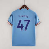 Manchester City 2022-23 home (1) soccer jerseys