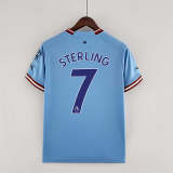 Manchester City 2022-23 home (1) soccer jerseys