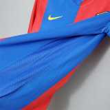 Barcelona 2006-07 home soccer jerseys