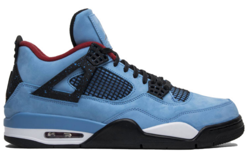 AJ4 Joe 4 Co-branded Ice Blue Scrub