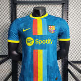 Barcelona 2023-24 Blue Classic player version soccer jerseys