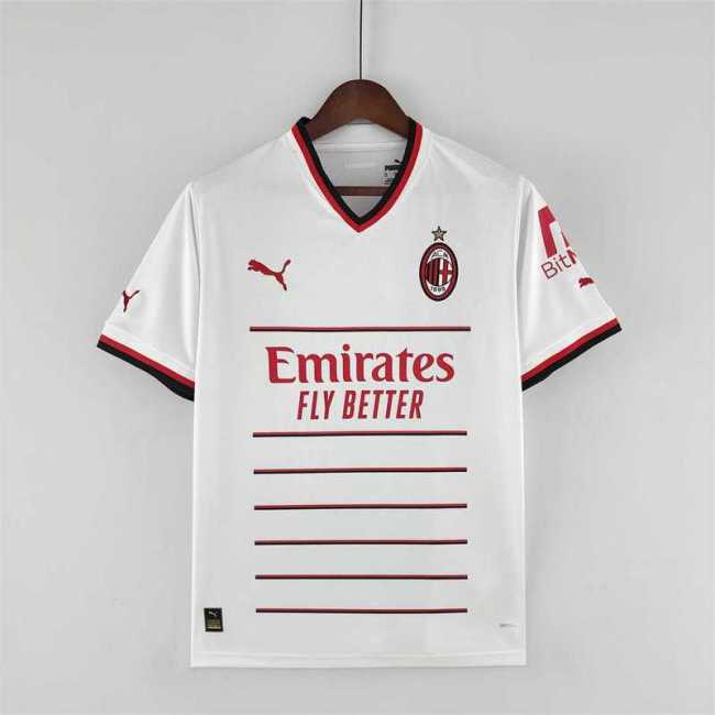 AC Milan 2022-23 away soccer jerseys