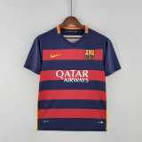 Barcelona 2015-16 home soccer jerseys