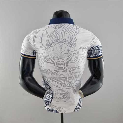 Real Madrid 2022-23 Chinese Dragon white player version soccer jerseys