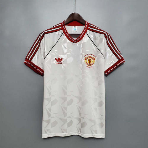 Manchester United 1990-91 away soccer jerseys