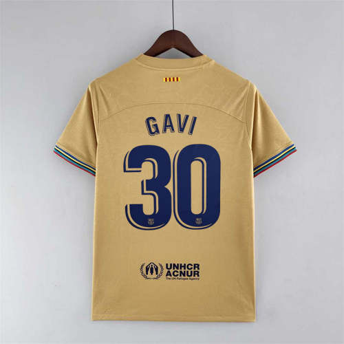 Barcelona  2022-23 Barcelona away (1) soccer jerseys