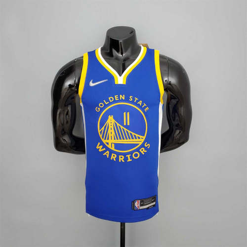 75th Anniversary THOMPSON#11 Warriors Blue