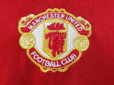 Manchester United 1985-86 home soccer jerseys