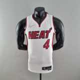 75th Anniversary Miami Heat OLADIPO#4 White NBA Jersey