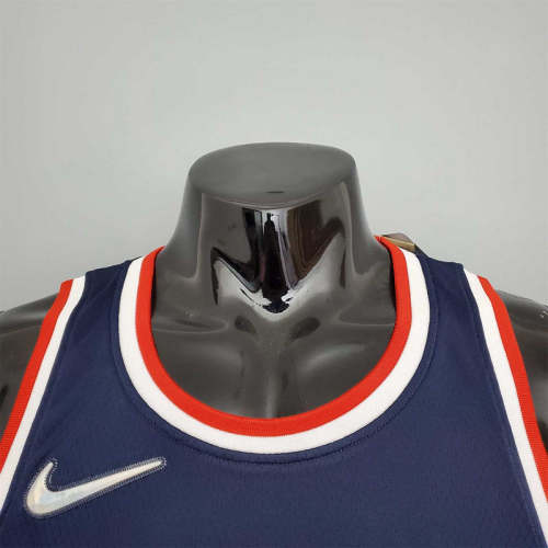 2022 75th Anniversary Irving #11 Nets City Edition Royal Blue