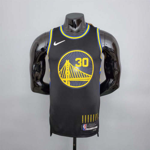 2022 75th Anniversary Curry #30 Warriors City Edition Black