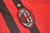 AC Milan 2007-08 home soccer jerseys