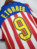 Atletico Madrid 2004-05 home soccer jerseys