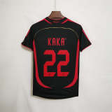 AC Milan 2006-07 third away soccer jerseys
