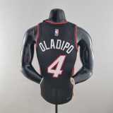 75th Anniversary Miami Heat OLADIPO#4 black NBA Jersey