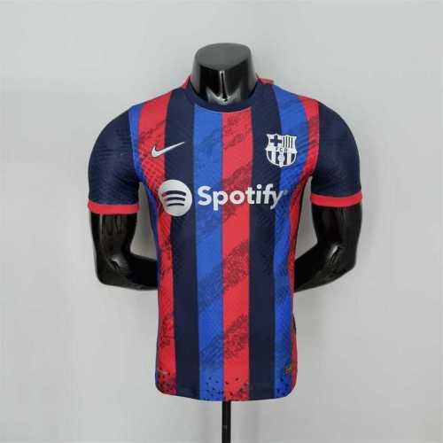 Barcelona 2022-23 special edition redblue player version soccer jerseys