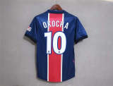 Paris saint germain 1998-99 home soccer jerseys