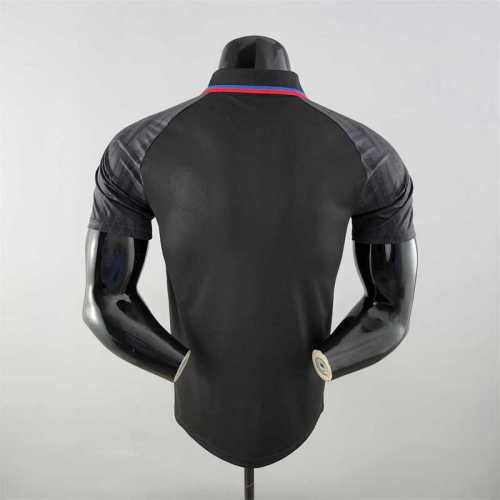 Paris saint germain 2022-23 POLO black Player version soccer jerseys