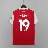 Arsenal 2022-23 home soccer jerseys