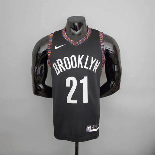 brooklyn#21 Brooklyn Nets City version black