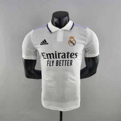 Real Madrid 2022-23 home player version soccer jerseys