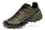 salomon Men's Waterproof cross-country Running Shoes Sports Low Top SPEEDCROSS 6 GTX