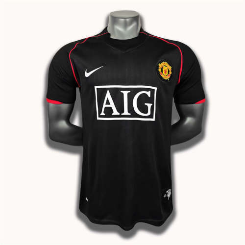 Manchester United 2007-08 away soccer jerseys