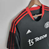 Manchester United 2022-23 black training suit soccer jerseys