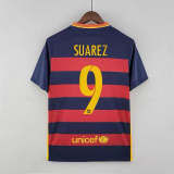 Barcelona 2015-16 home soccer jerseys