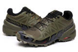 salomon Men's Waterproof cross-country Running Shoes Sports Low Top SPEEDCROSS 6 GTX