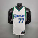 2022 DONCIC#77 Lone Ranger City Edition White and Green