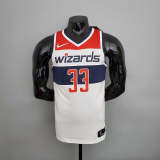 75th Anniversary Kuzma #33 Wizards Black Red White