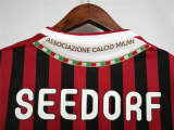 AC Milan 2011-12 home soccer jerseys