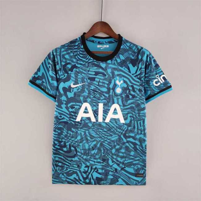 Tottenham 2022-23 third away soccer jerseys