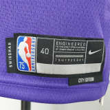 75th Anniversary Kings Williams#55 Black Purple