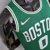 75th Anniversary Tatum #0 Celtics Green