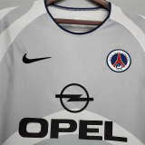 Paris saint germain 2001-02 away soccer jerseys