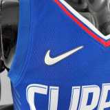 75th Anniversary WALL#11 Los Angeles Clippers NBA Jersey Blue