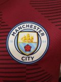 Manchester City 2022-23 MCI red goalkeeper player version soccer jerseys