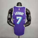 2022 75th Anniversary Anthony #7 Lakers City Edition Purple
