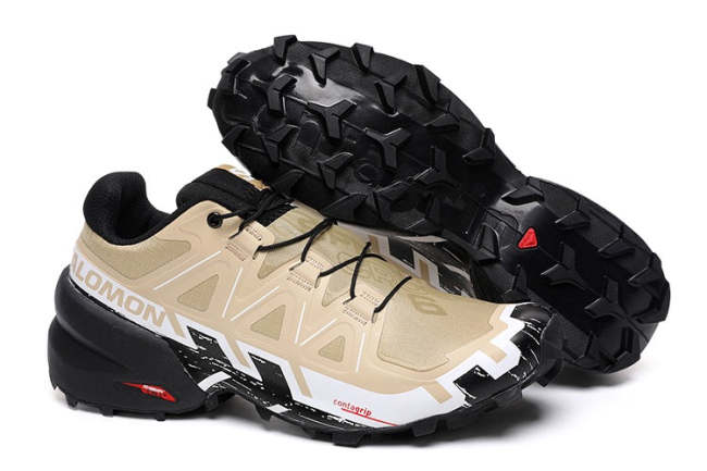 salomon Men's Waterproof cross-country Running Shoes Sports Low Top SPEEDCROSS 6 GTX