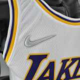 75th Anniversary IRVING #2 Los Angeles Lakers White NBA Jersey
