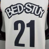 brooklyn#21 Brooklyn Nets City version White