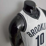 75th Anniversary Simmons #10 Nets White NBA Jersey